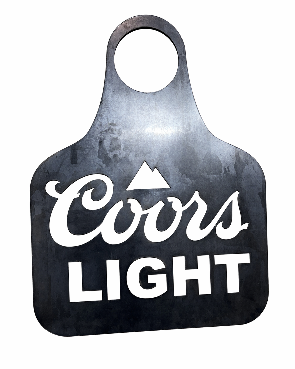 Colors light cow tag sign
